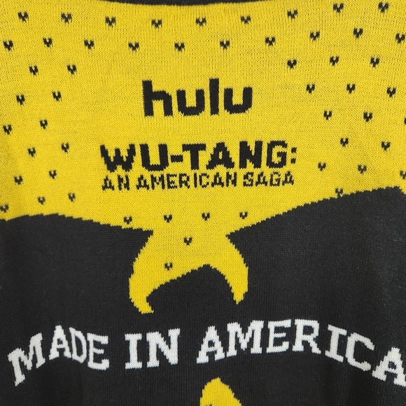 Wu-Tang Sweater Hulu Size 3XL Christmas Born Of Shaolin XXXL - Picture 7 of 10
